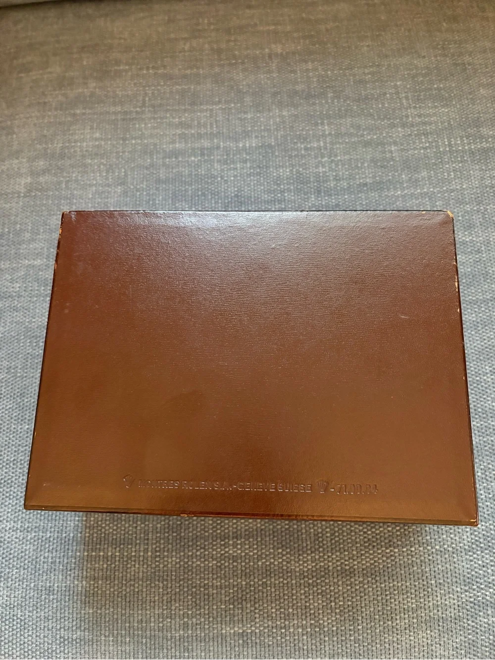 Rolex Watch Box - Brown Leather